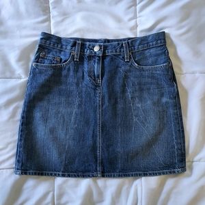 J. Crew Denim Skirt size S (blue)